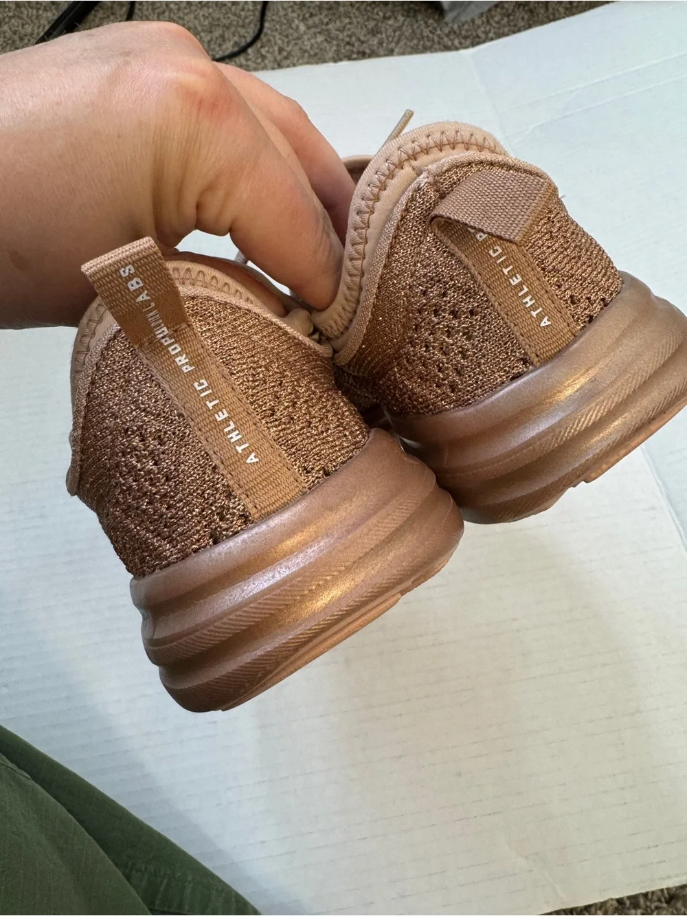 APL Rose Gold Techloom Phantom Sneakers Womens 5 Casual Running Shoes Comfort